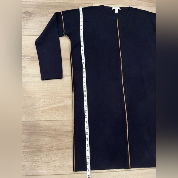 Max Mara Tanaro Long Sleeve Virgin Wool Shift Dress Medium M - Picture 4 of 9